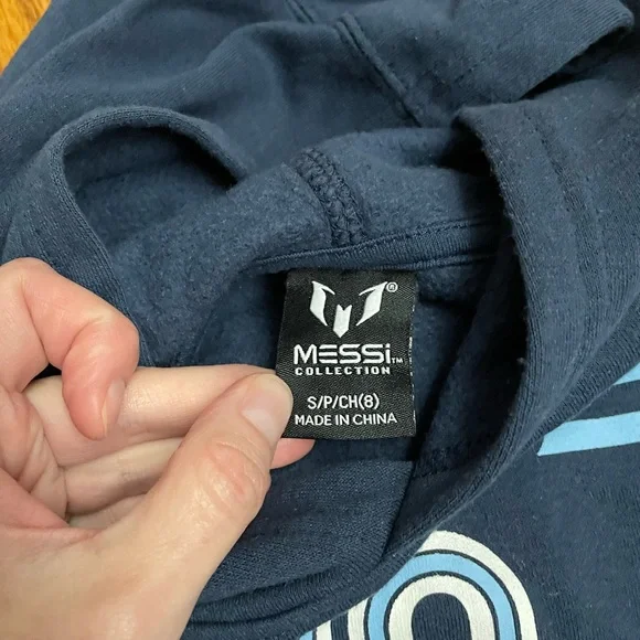 Messi 10 Navy Blue Tracksuit - Picture 2 of 2